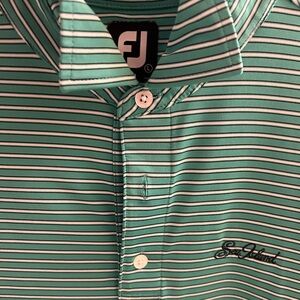 Men’s Sea Island FootJoy polo size large